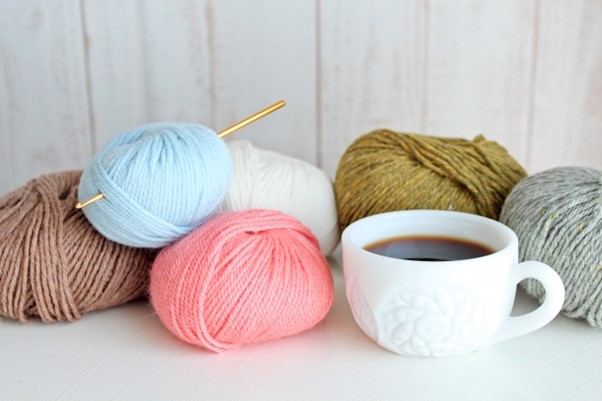 毛糸は質感もバリエーション豊か