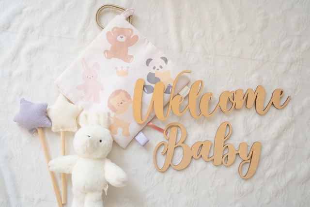 心を込めてベビーグッズをハンドメイド