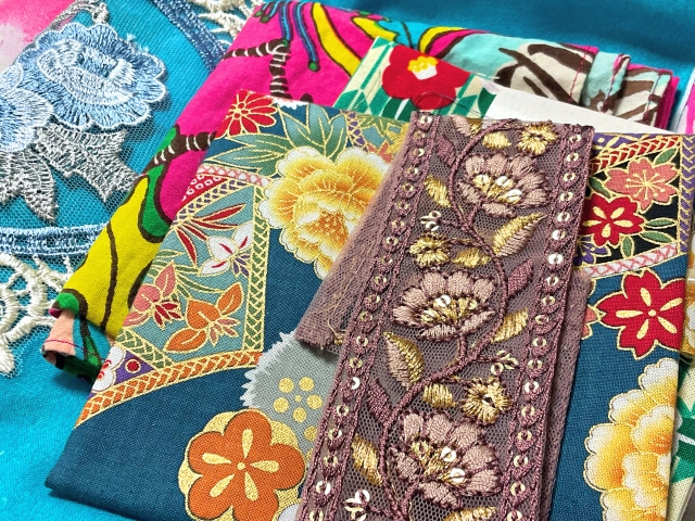刺繍リボンは繊細な素材