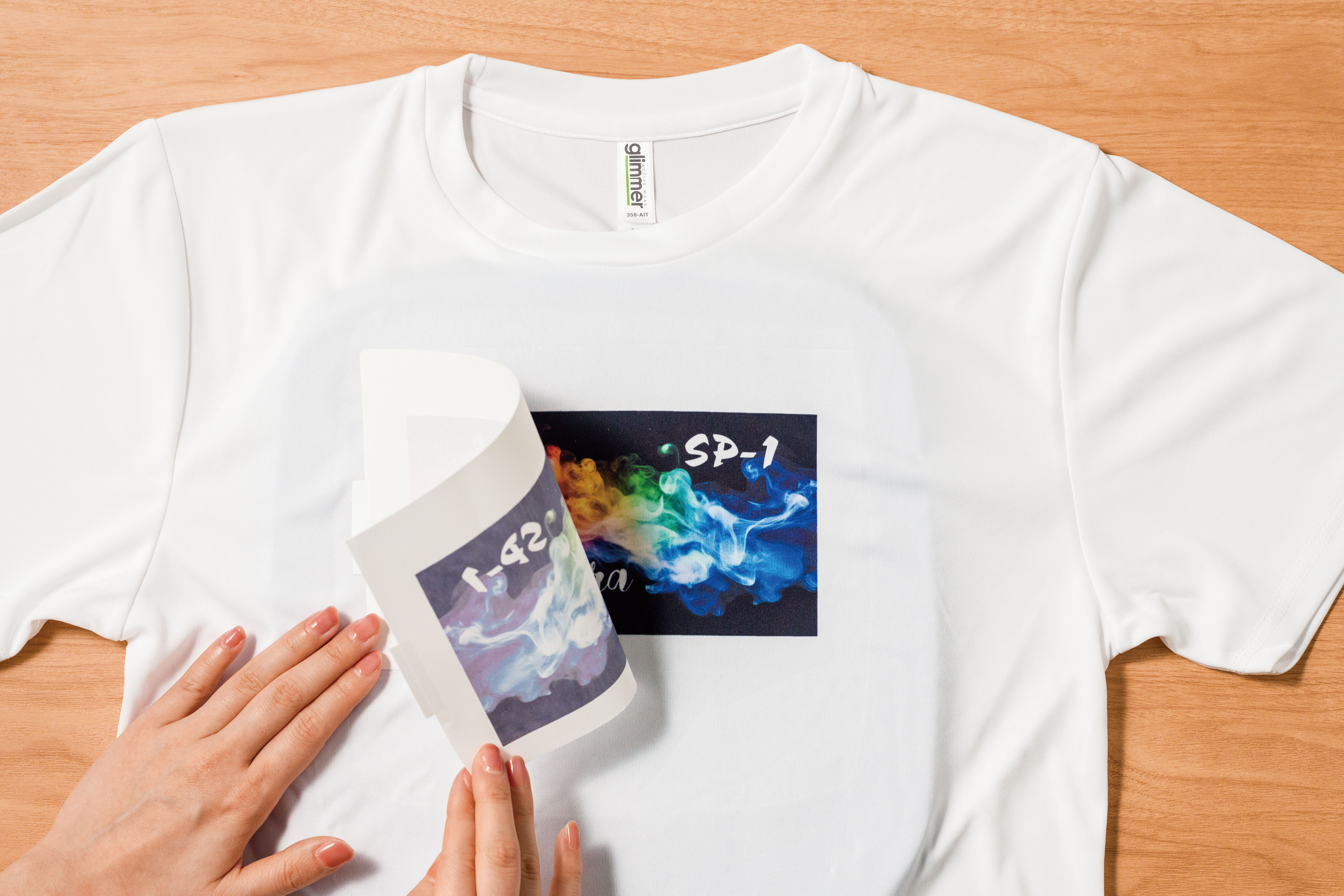 クラスTシャツは昇華転写プリンターでオリジナルに