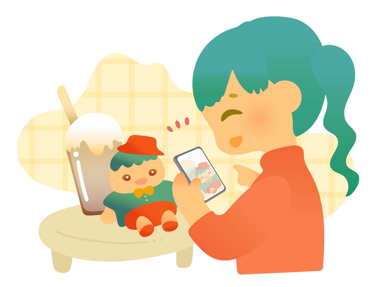 推しぬいとの毎日を楽しんで