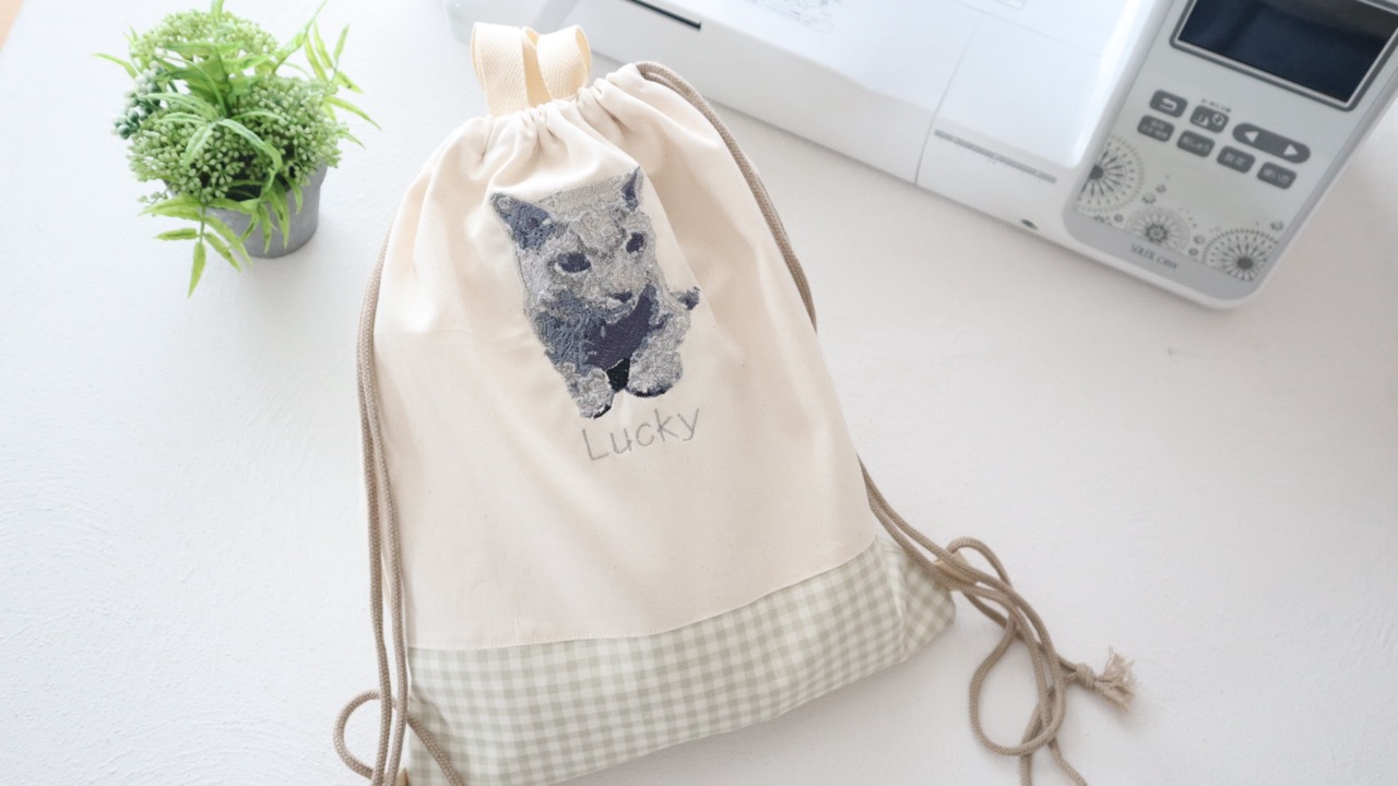 うちのこ刺しゅう