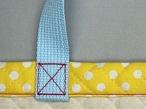 持ち手を丈夫につけるぬい順