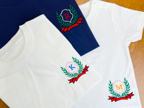 市販の服に刺しゅうアレンジ（Artspira）