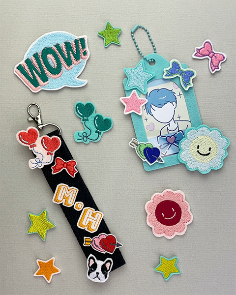 ワッペンで推し活グッズを作ろう