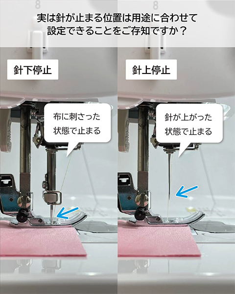 針の停止位置