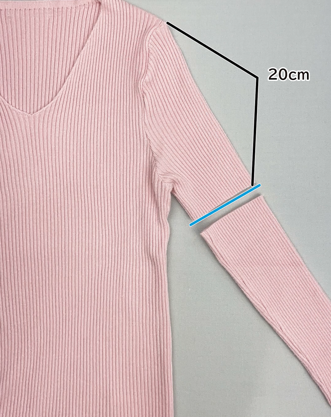 ロックミシンでカットソーリメイク