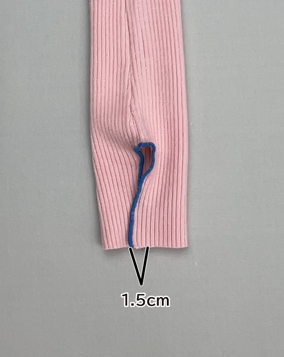 巻きロックでカットソーリメイク